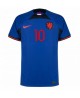 Günstige Niederlande Memphis Depay #10 Auswärtstrikot WM 2022 Kurzarm